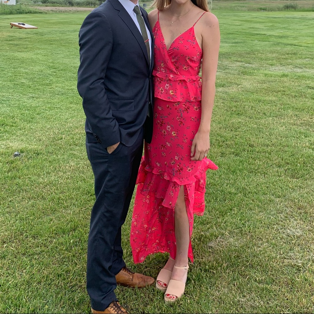 Lulus Maxi Tiered Dress